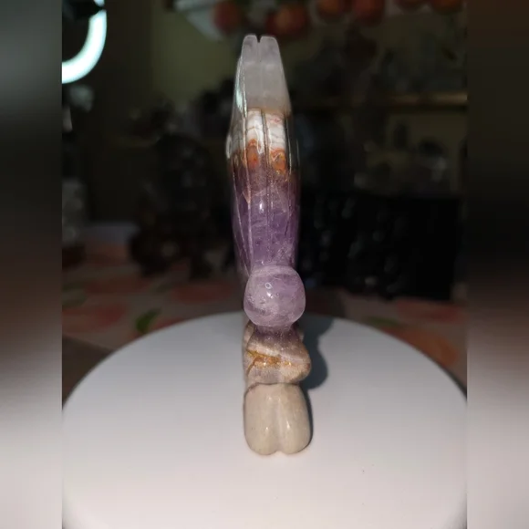 Amethyst Mexican Crazy Lace Crystal Fairy - Picture 5 of 6